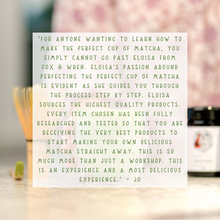Load image into Gallery viewer, Matcha Workshop