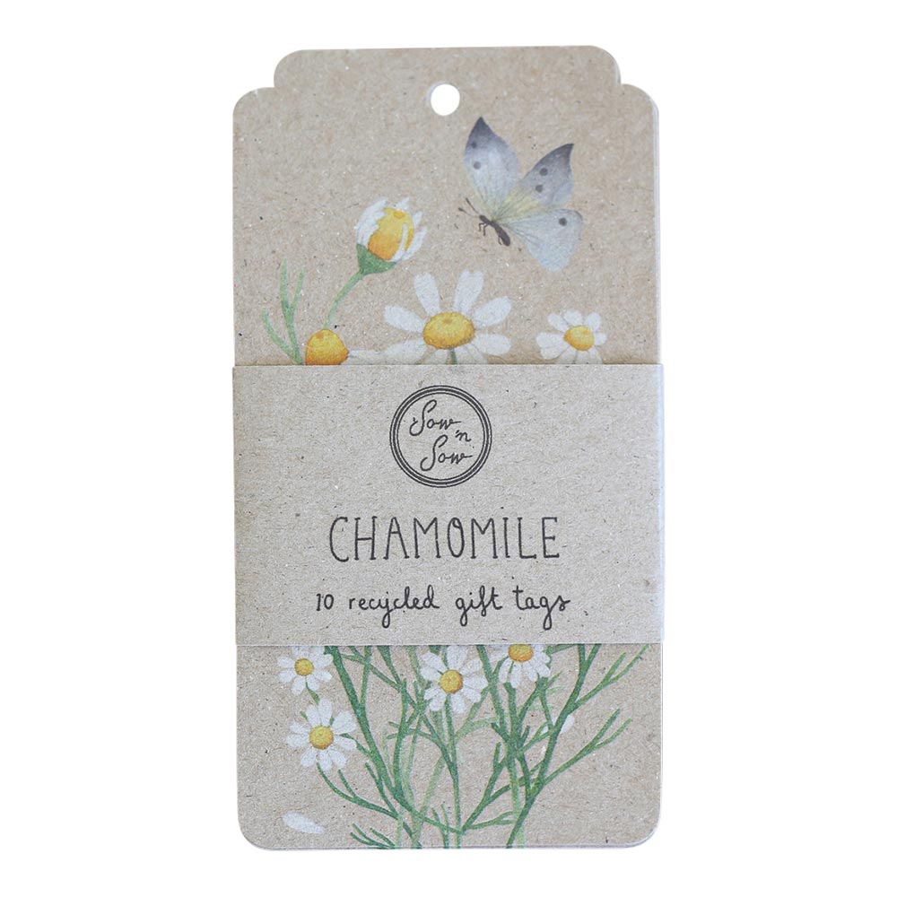 Chamomile Gift Tag 10 Pack